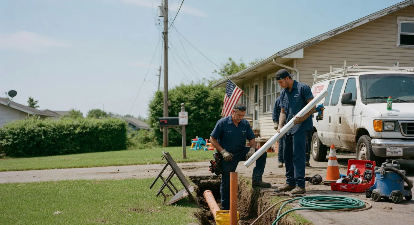 Drain Cleaning in Flatwoods, LA near me